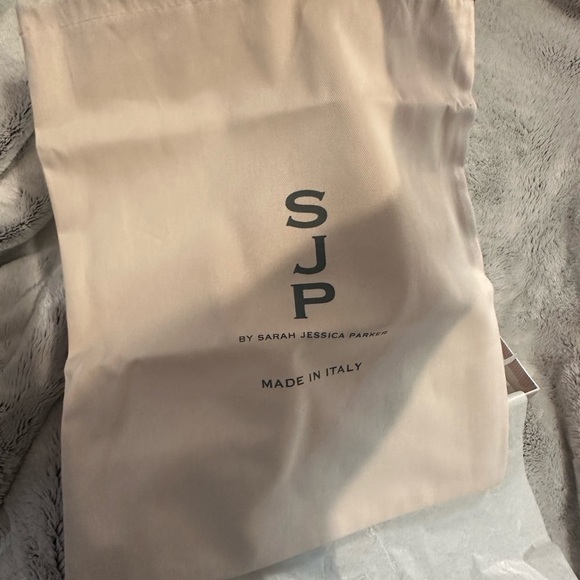 NWT SJP carrie 70 cartel metal FA leopard size 42 Made In Italy in box/show bag - Picture 10 of 10